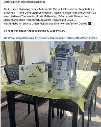 Digitaltag Event mit R2D2